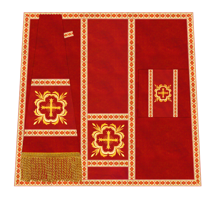 Liturgical Mass set with Cross