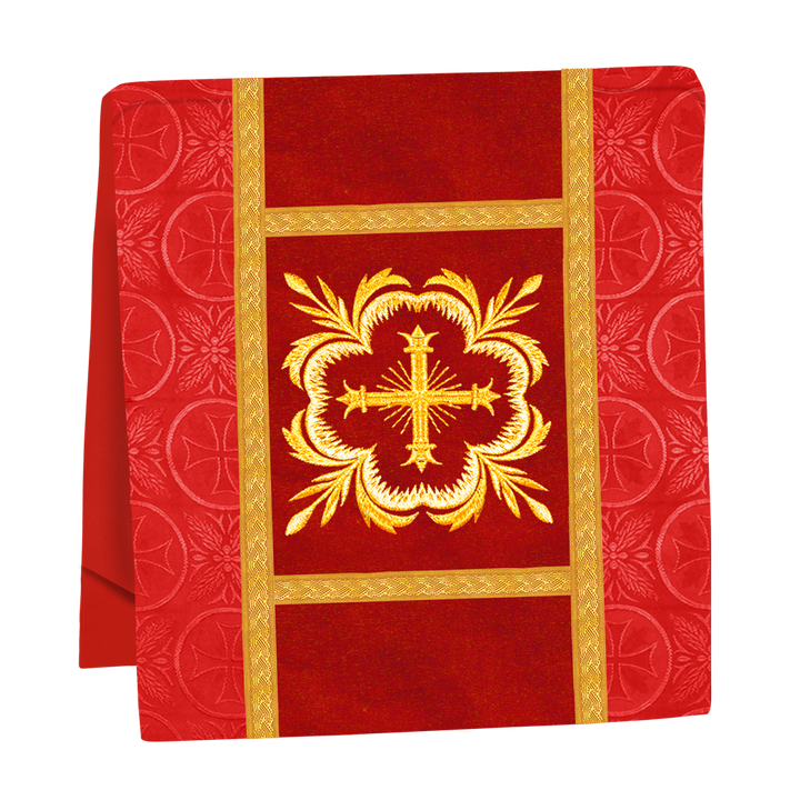 Handcrafted Altar Mass Set with Embroidered Motif