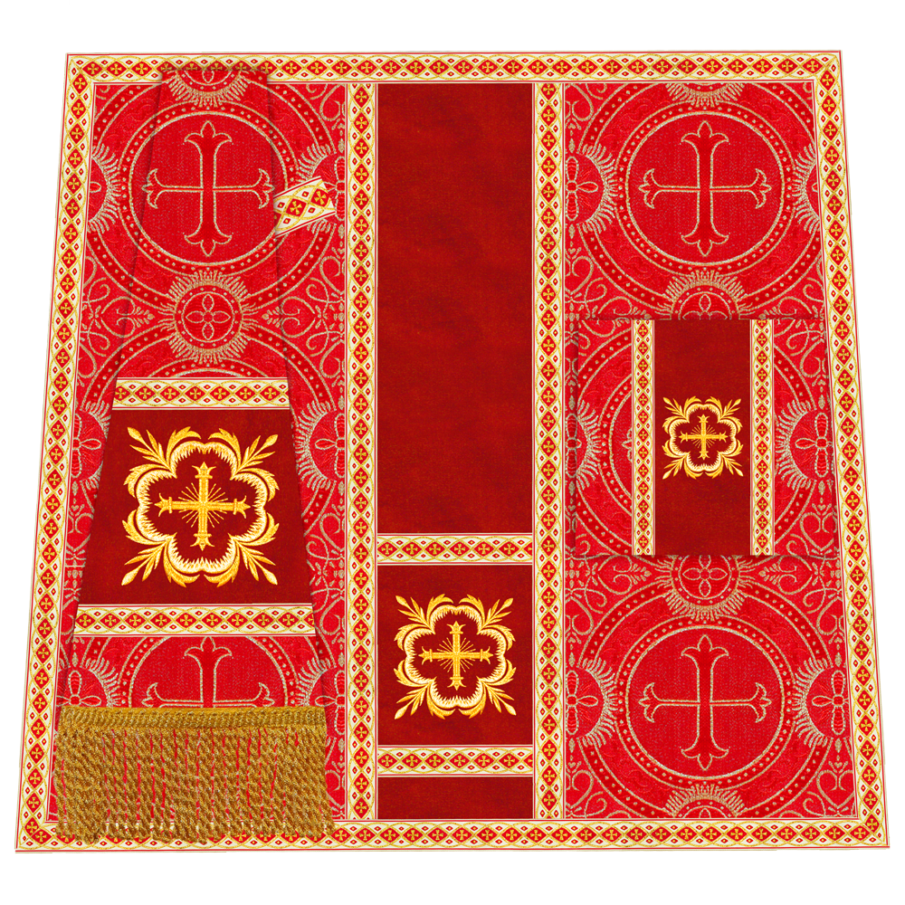 Liturgical Mass set with Cross