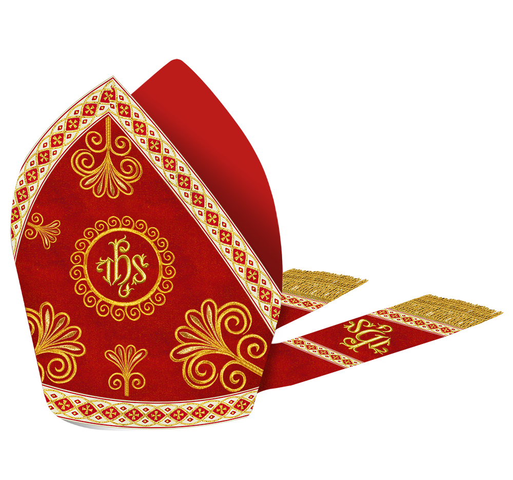 Liturgical Roman Mitre Vestment and Trims