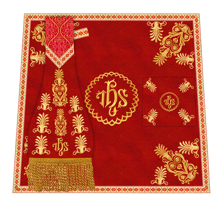 Embroidered Motif and Trims Mass set