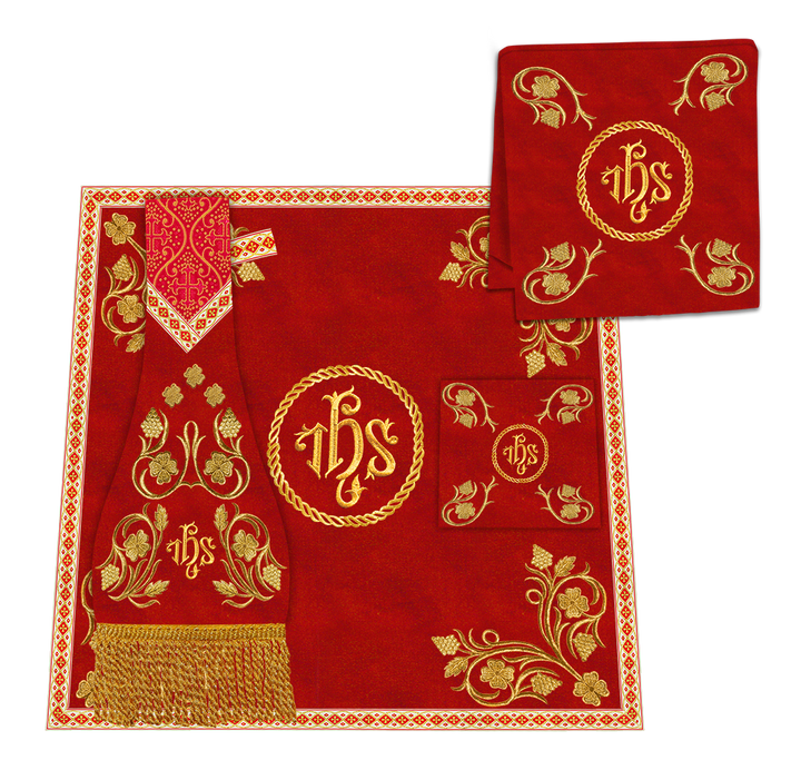 Borromean Chasuble Vestment With Grapes Embroidery and Trims