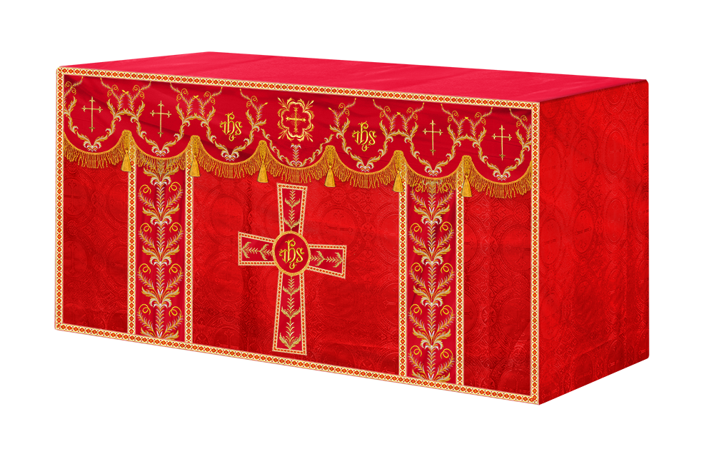 Church Altar Parament with Trims