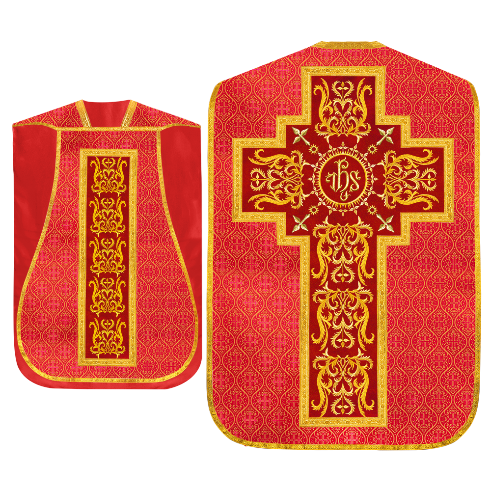 Roman Chasuble with matching stole