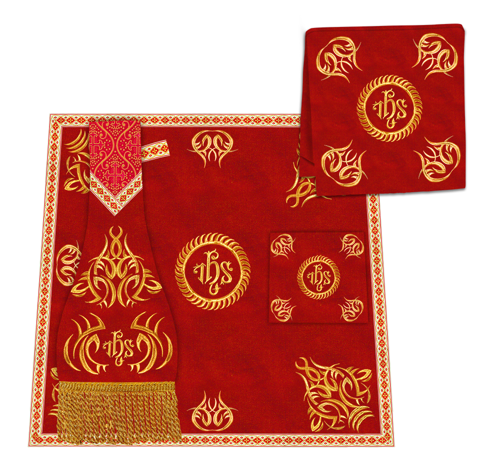 Gothic Cope Vestments With Liturgical Embroidery and Trims