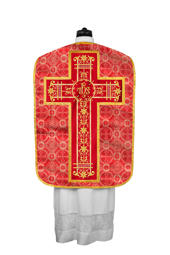 Vestimentas católicas con espalda de violín 