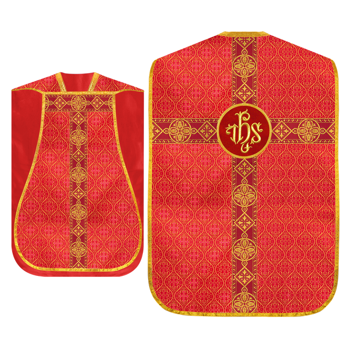 Embroidered Roman Chasuble Vestment