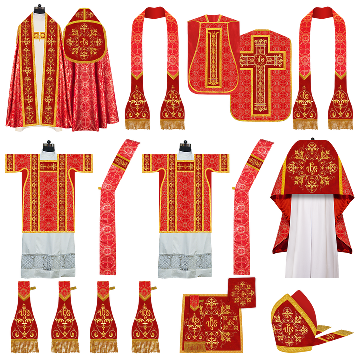 Roman Highline Mass Set with Embroidered Orphrey