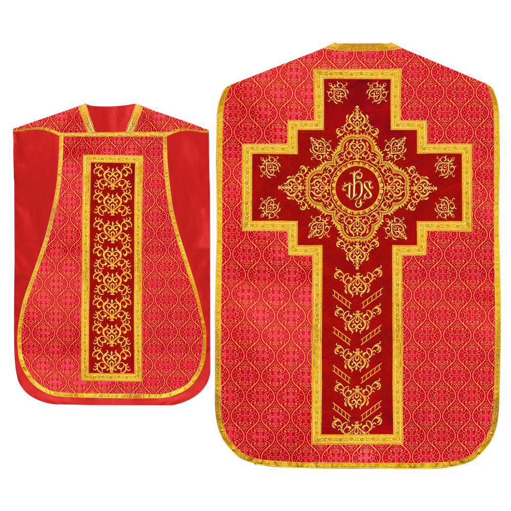 Fiddleback Vestment with Adorned Orphrey