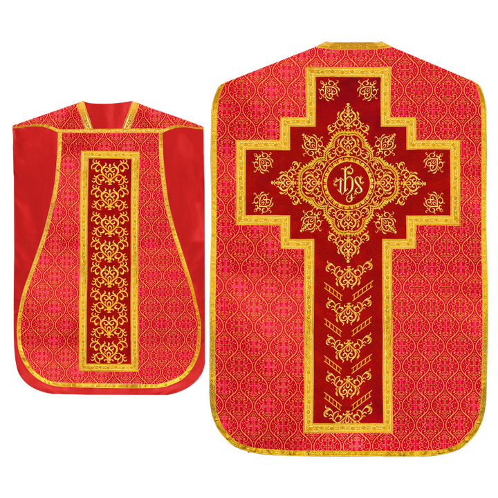 Fiddleback Vestment with Adorned Orphrey