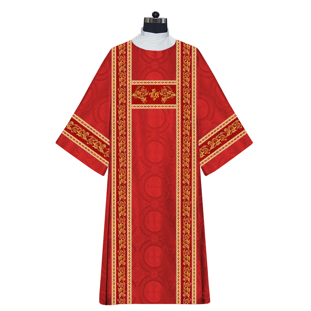 Dalmatics Vestments With Enhanced Embroidery