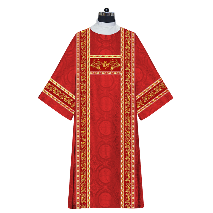 Dalmatics Vestments With Enhanced Embroidery