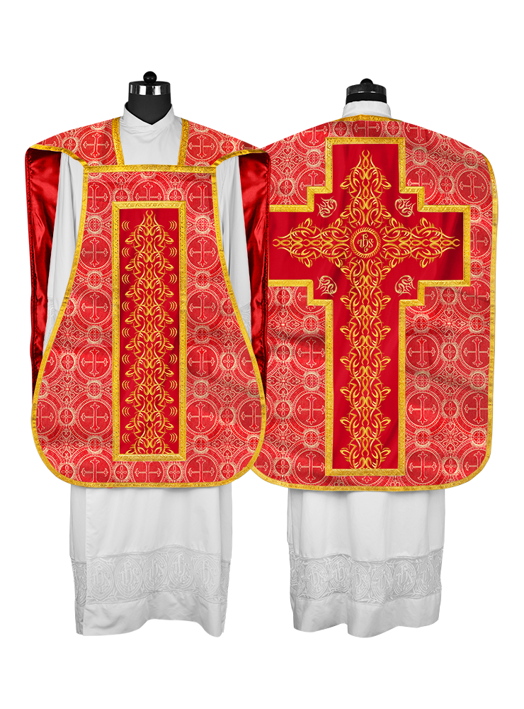 Fiddleback vestment with stole