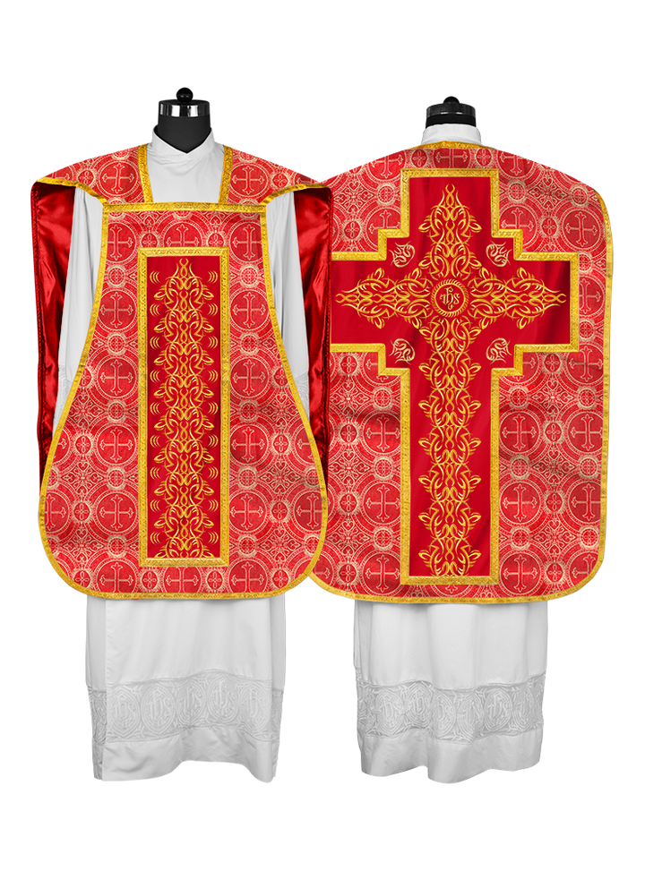 Fiddleback vestment with stole