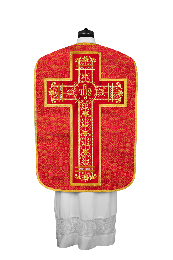 Vestimentas católicas con espalda de violín 