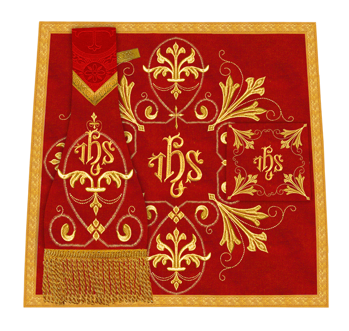 Gothic Chasuble with Ornate Lace