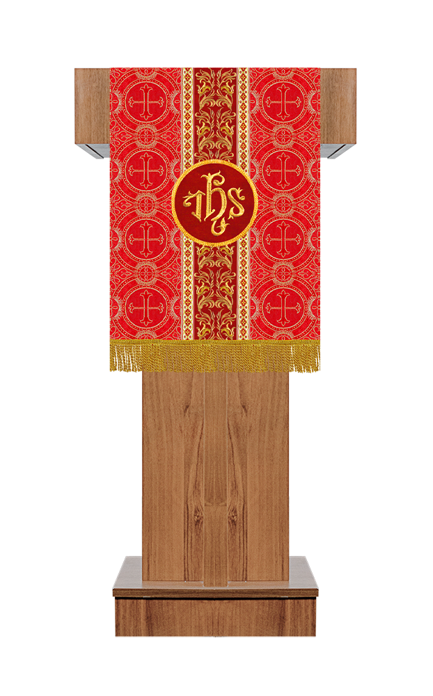 Pulpit/Lectern with Motif and Trims