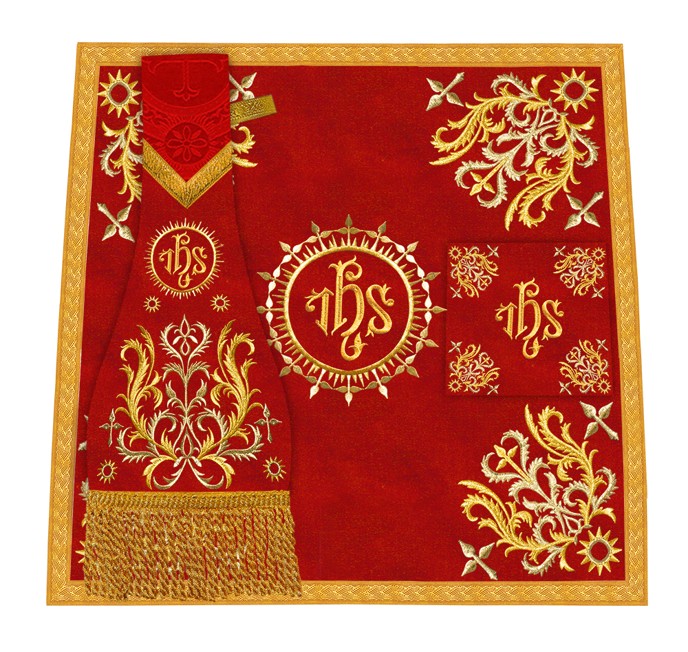 St Philip Vestment with Embroidered Lace