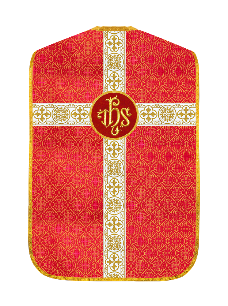 Roman Catholic Chasuble with Spiritual Motif