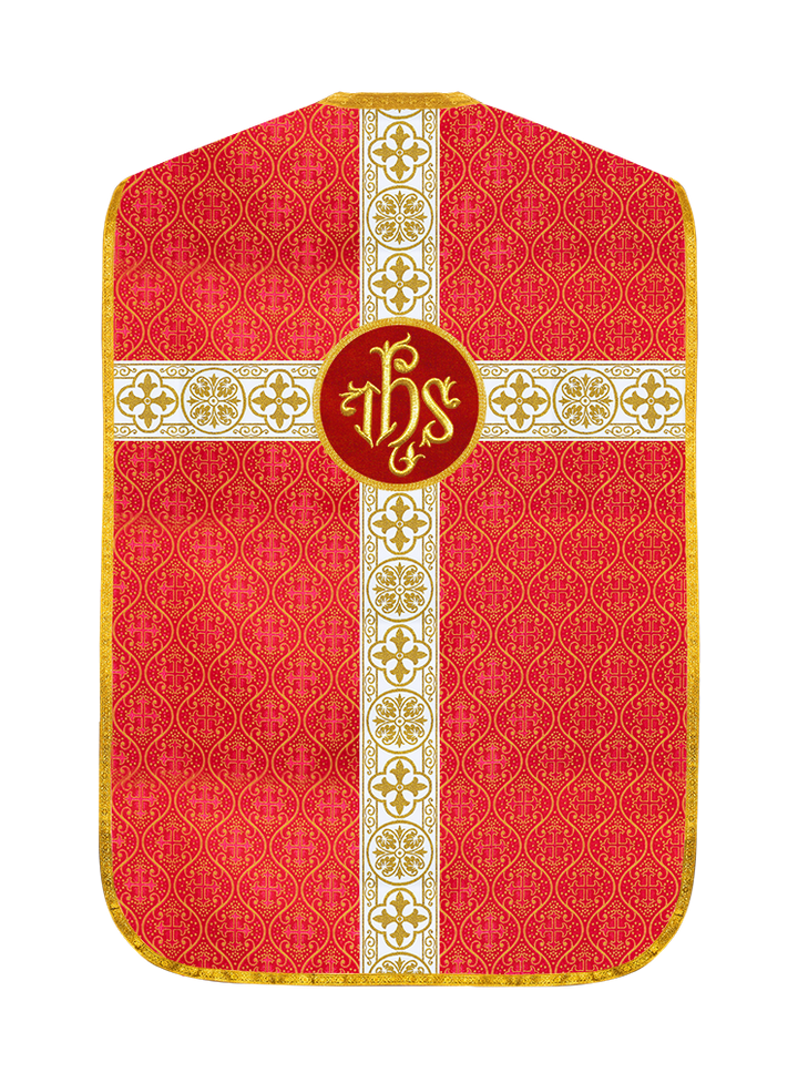 Roman Catholic Chasuble with Spiritual Motif