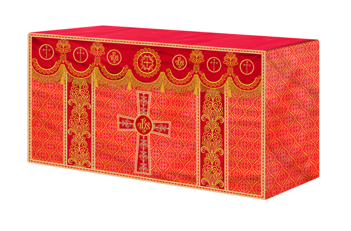 Altar Parament with Motif and Trims