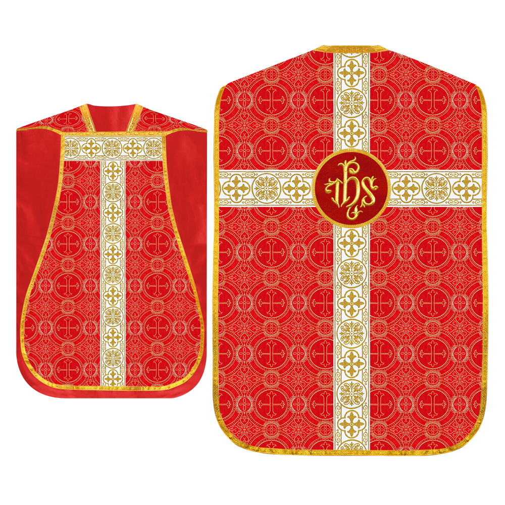 Roman Catholic Chasuble with Spiritual Motif