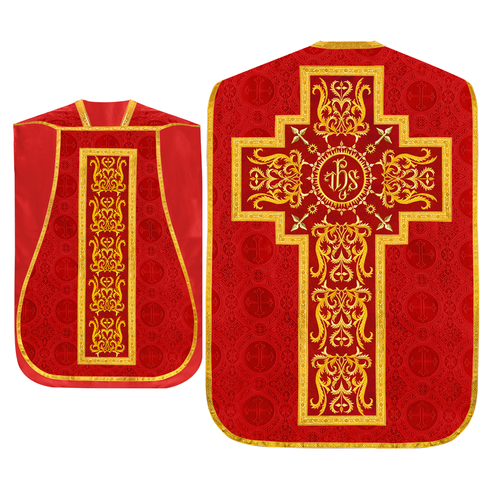 Roman Chasuble with matching stole