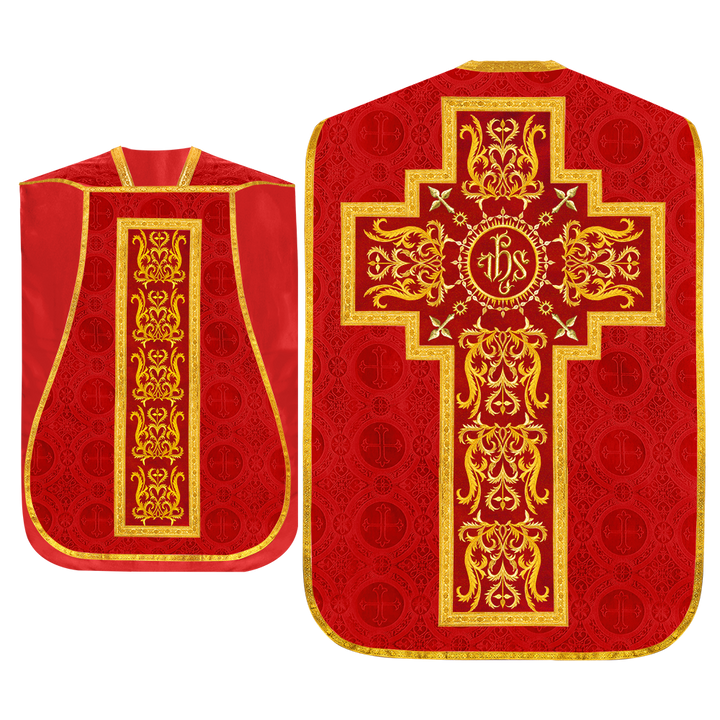 Roman Chasuble with matching stole