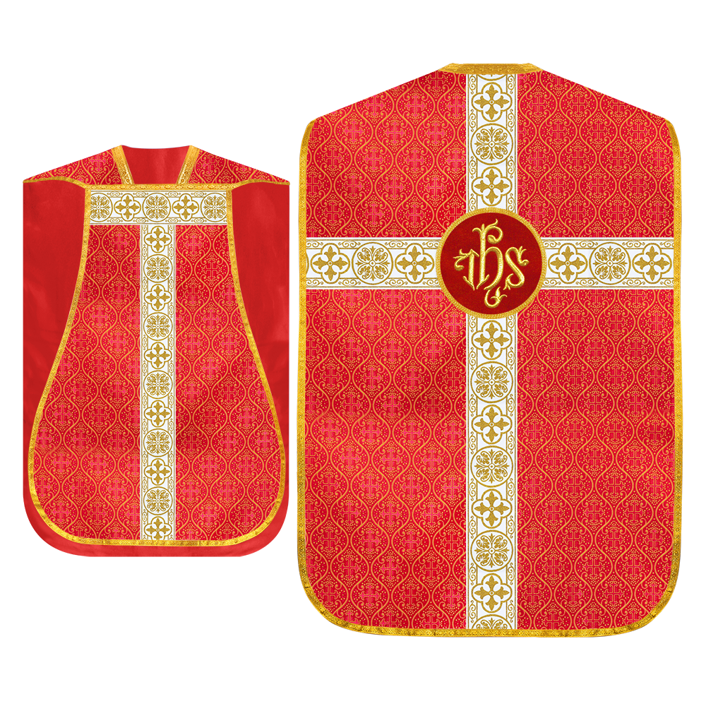 Roman Catholic Chasuble with Spiritual Motif