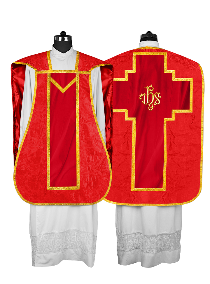 Fiddleback with spiritual motif