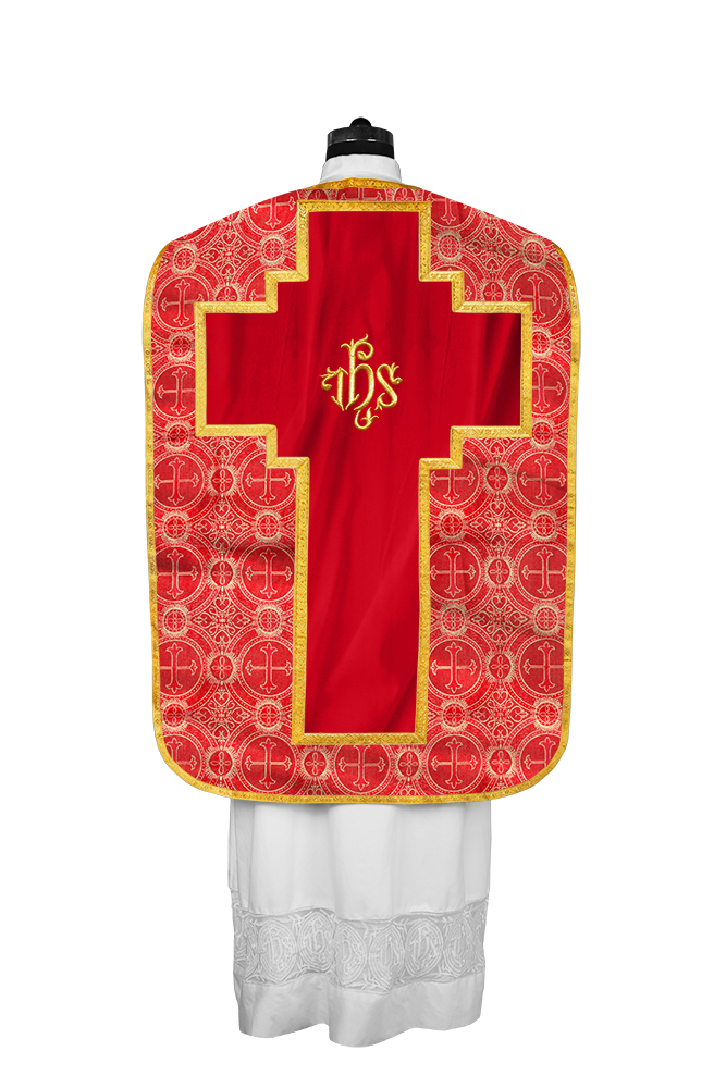 Fiddleback with spiritual motif