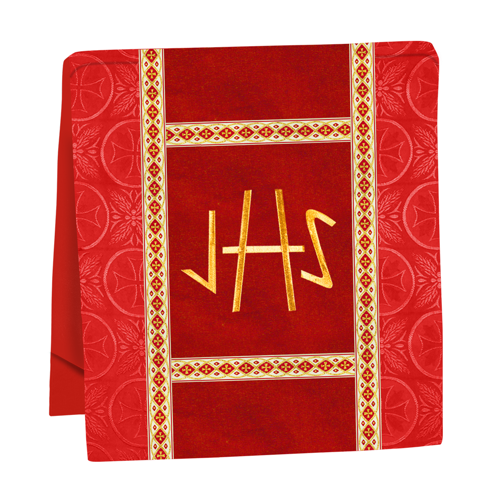 Altar Mass Set with Detailed Motif Embroidery