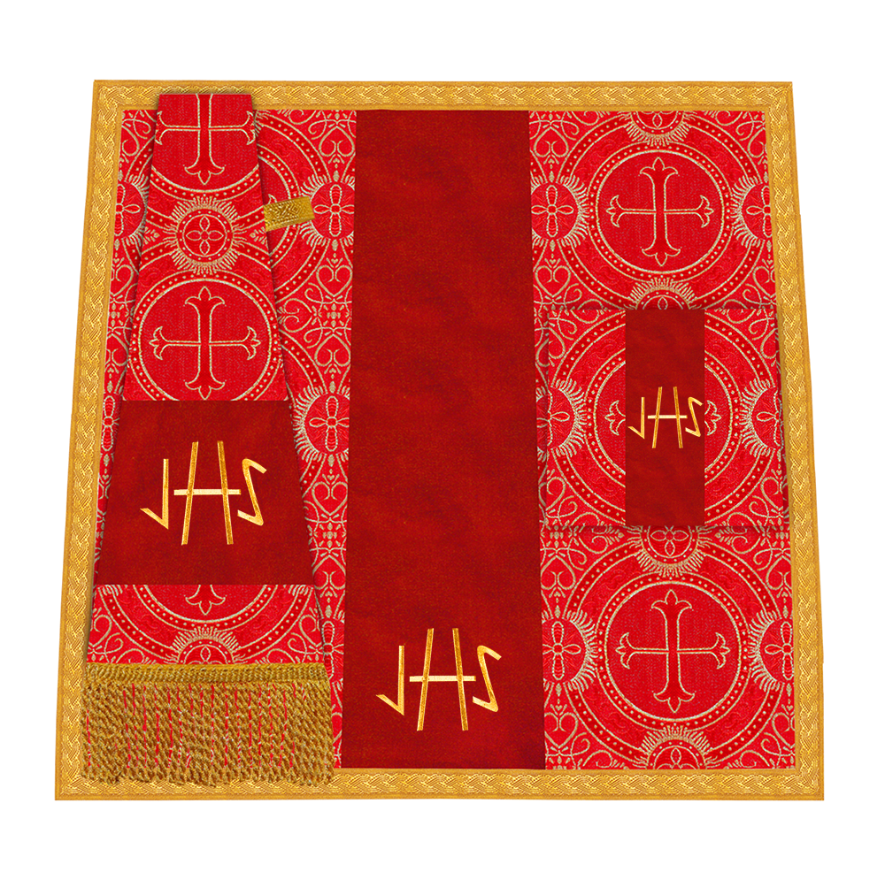 Liturgical Altar Mass Set with adorned motif