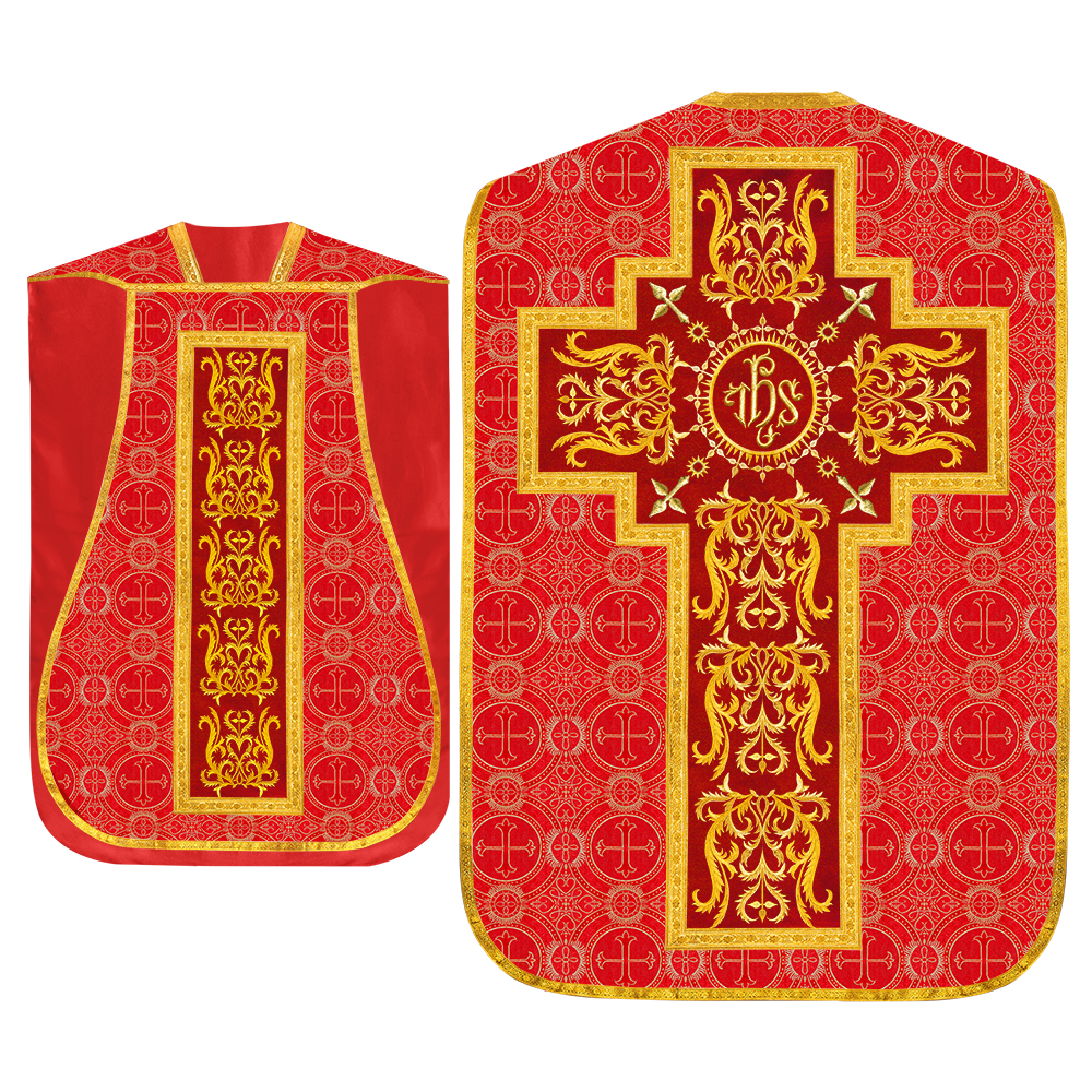 Roman Chasuble with matching stole