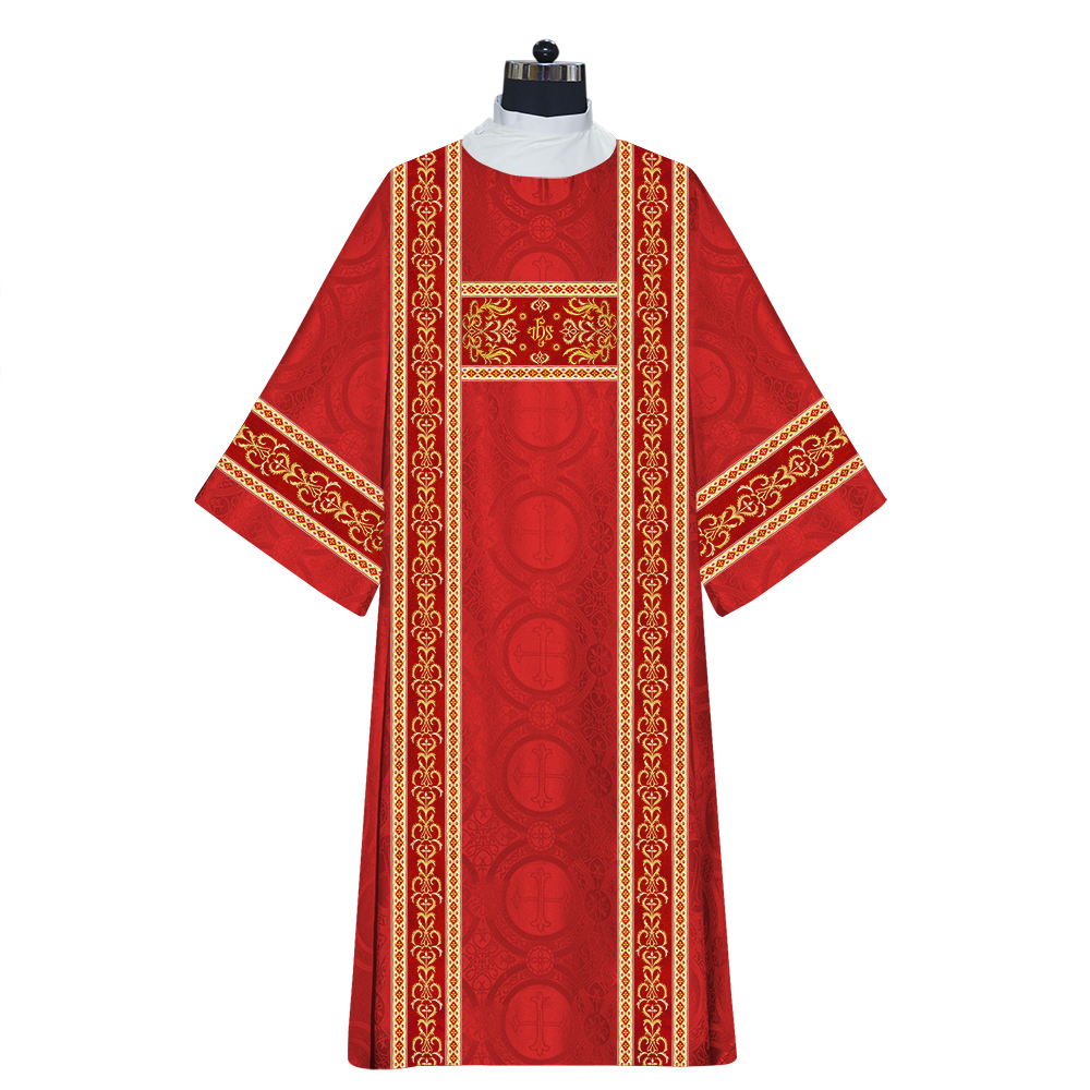 Dalmatics Vestments Enhanced With Woven Braids