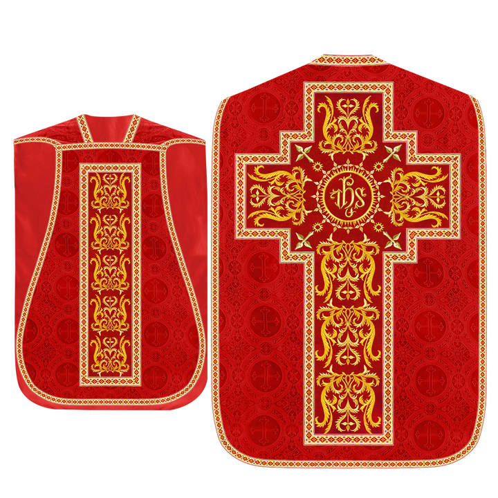 Set of Four Beautiful Roman chasuble vestments