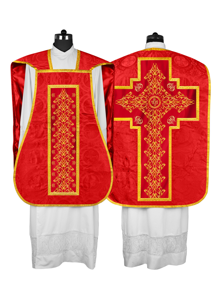 Fiddleback vestment with stole