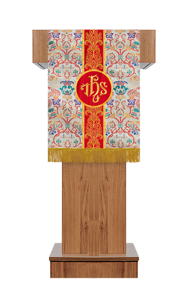 Tapestry Pulpit/Lectern with Spiritual Motif