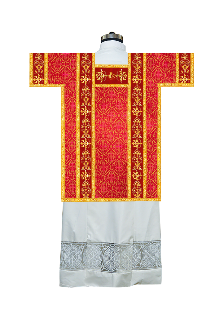 Tunicle Vestment with Adorned Orphrey