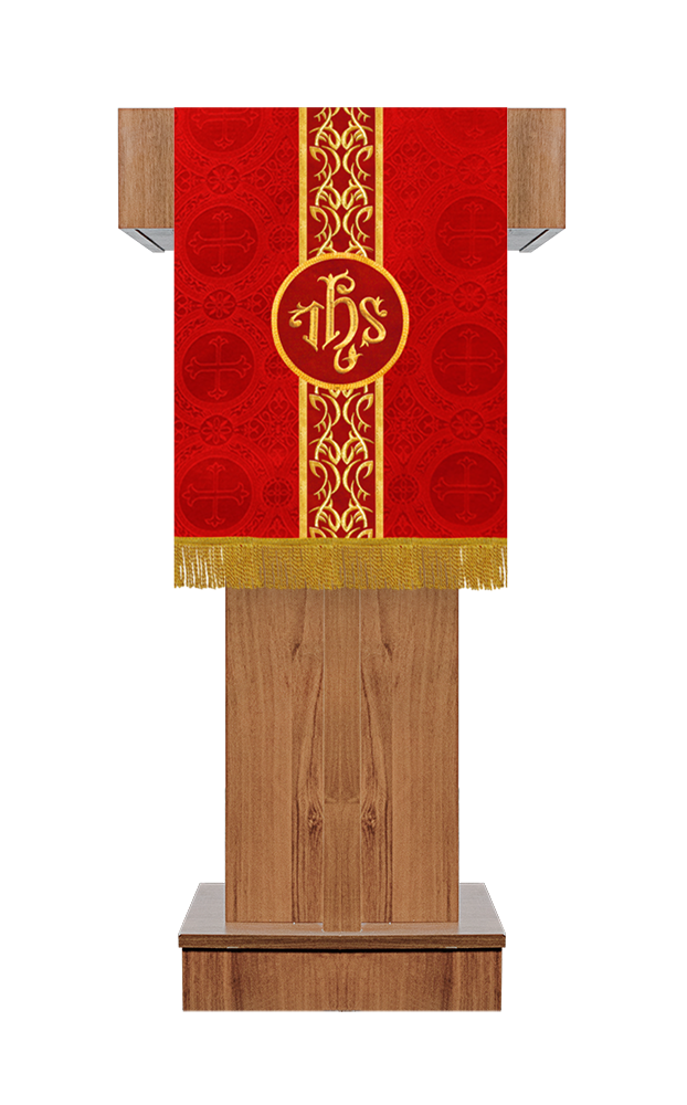 Pulpit/Lectern with Braided Orphrey