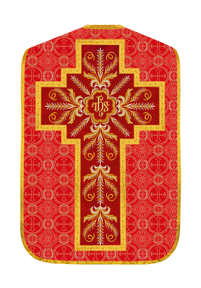 Roman Chasuble with liturgical motifs