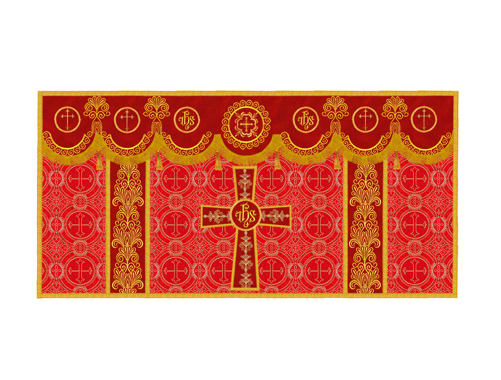 Altar Cloth with Liturgical Motif