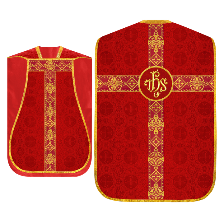 Embroidered Roman Chasuble Vestment