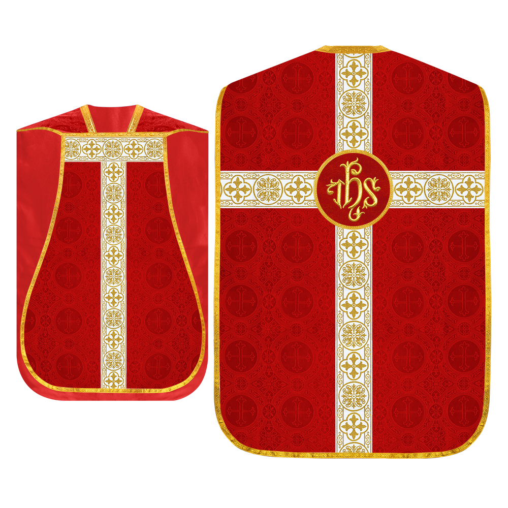 Roman Catholic Chasuble with Spiritual Motif