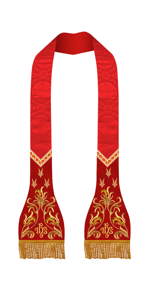 Set of Four Adroned Roman stole