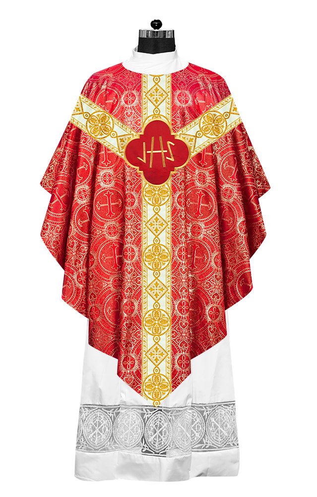 Ornate Liturgical Pugin Chasuble Vestment