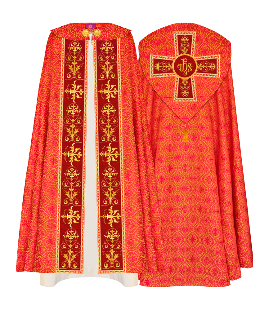 Gothic Cope Vestments With Colour Trims