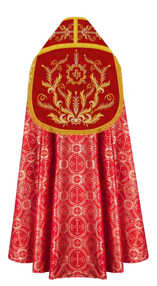 Roman Cope with embroidered motif