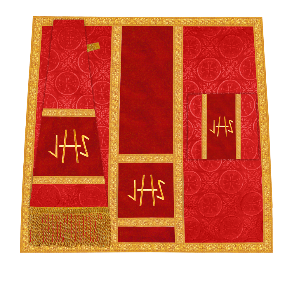 Mass Set adorned with Liturgical Motif