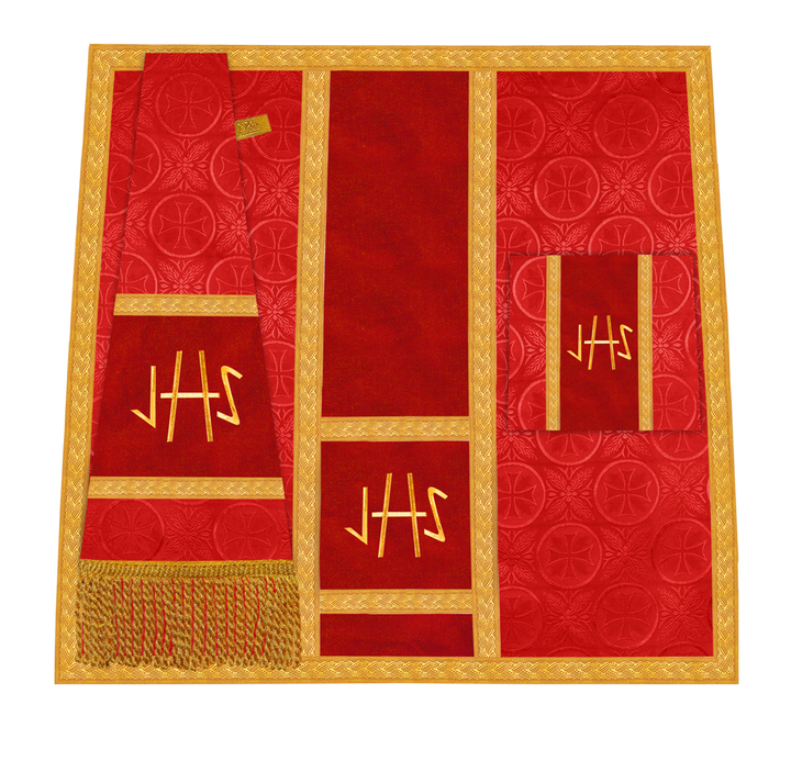 Mass Set adorned with Liturgical Motif